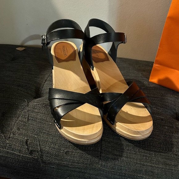 Swedish Hasbeens 80s strap sandals, size 39 - Picture 3 of 8